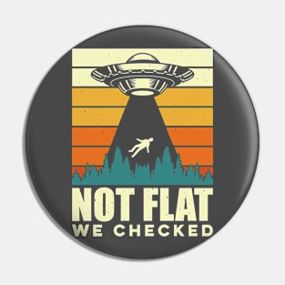 Not Flat we check Pin