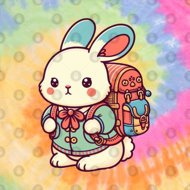 Hiking rabbit by Japanese Fever