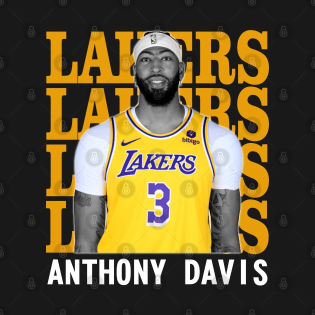 Los Angeles Lakers Anthony Davis by Thejockandnerd