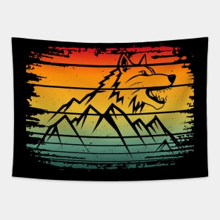 Wolf Wolves Lover Gift Mountain Spirit Tapestry