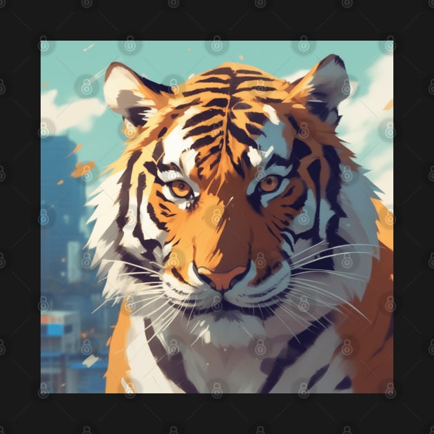 Beautiful Siberian Tiger by Spaceboyishere