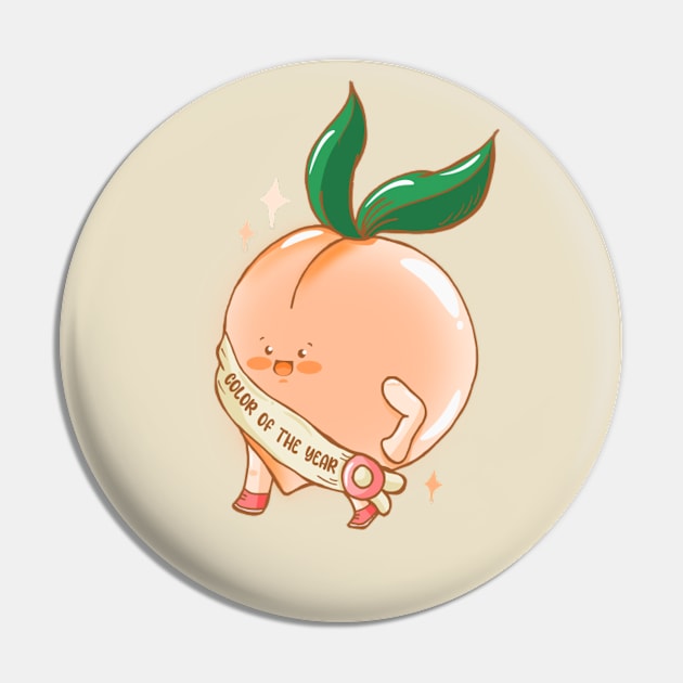 Peach Pin by ThaisMelo