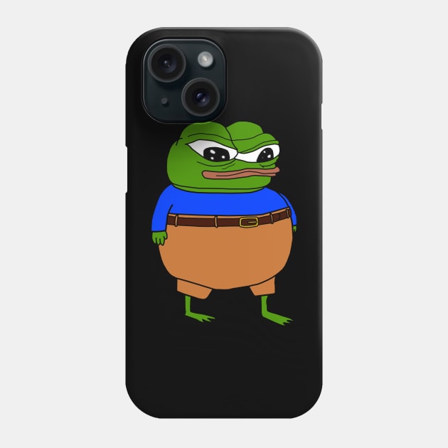 Apu High Waisted Pants Pepe Phone Case by Lean Mean Meme Machine