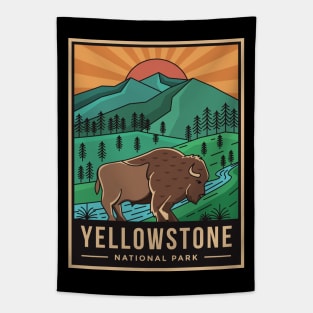 Yellowstone National Park Tapestry