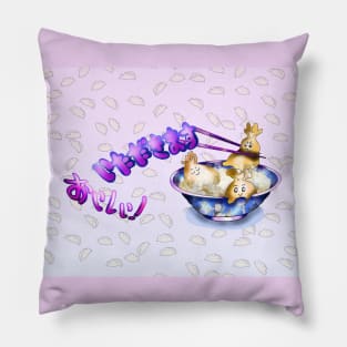 itadakimasu soup dumplings Pillow