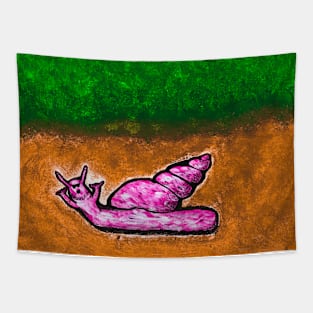 Party Snail Tapestry