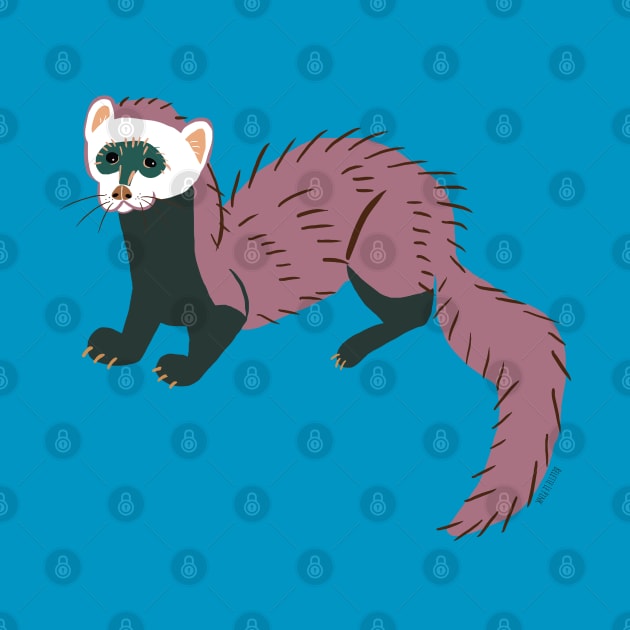 Pink Ferret by belettelepink