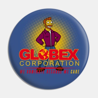 Hank Scorpio Globex Corporation Pin