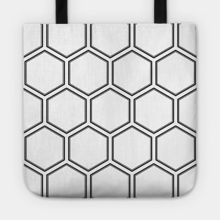 Hexagon pattern Tote