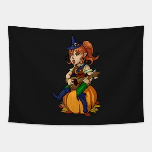 Pumpkin Bard Tapestry