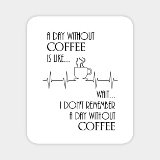 A Day Without Coffee, Wait... Magnet
