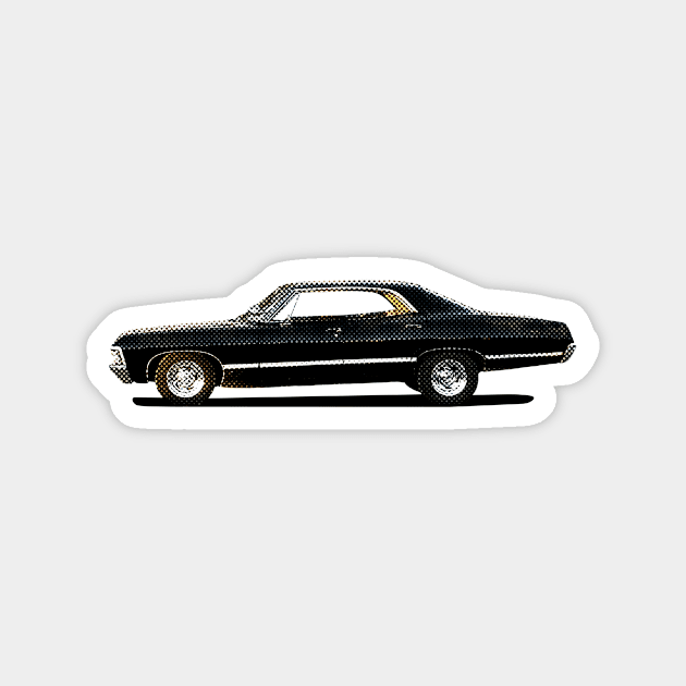 Supernatural Impala Magnet by markvickers41