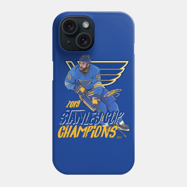 Ryan O'reilly Blues Phone Case by Juantamad