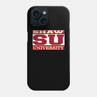 Shaw 1865 University Apparel Phone Case