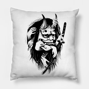 oni japan Pillow