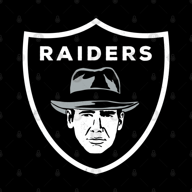 Indiana Raiders (Jones 81 – Double sided T-shirt design) by thedesigngarden