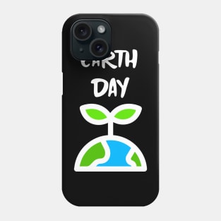 EARTH Day Celebration Save Our Planet White Phone Case