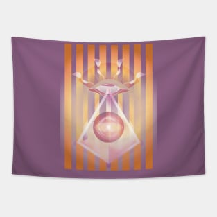 Mystical Seeing Eye Pyramid Tapestry