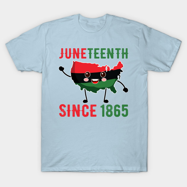 Discover Juneteenth June 19, 1865, African American Melanin Black - Juneteenth Celebrate Freedom - T-Shirt