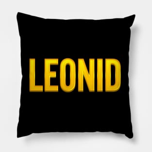 Leonid Name Pillow