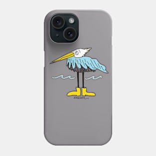 Pelican in Boots Phone Case