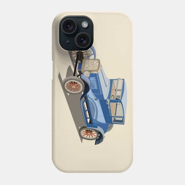 Retro car Phone Case by An.D.L.