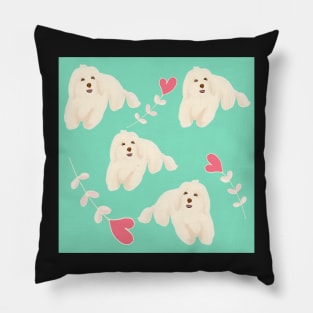 Maltipoo Love Pillow