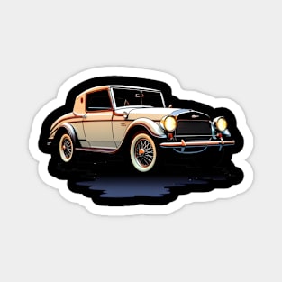 Vintage classic Car Designs Magnet