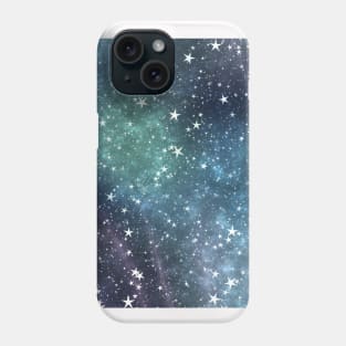 Clouds Sky Neck Gator Stars in the Night Sky Sun Space Phone Case