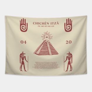 Cichen Itza Tapestry