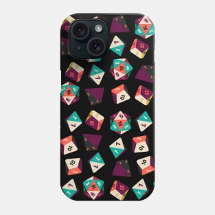 DnD Dice Pattern Phone Case