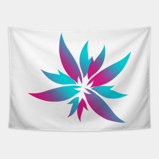 Neon Flower Tapestry