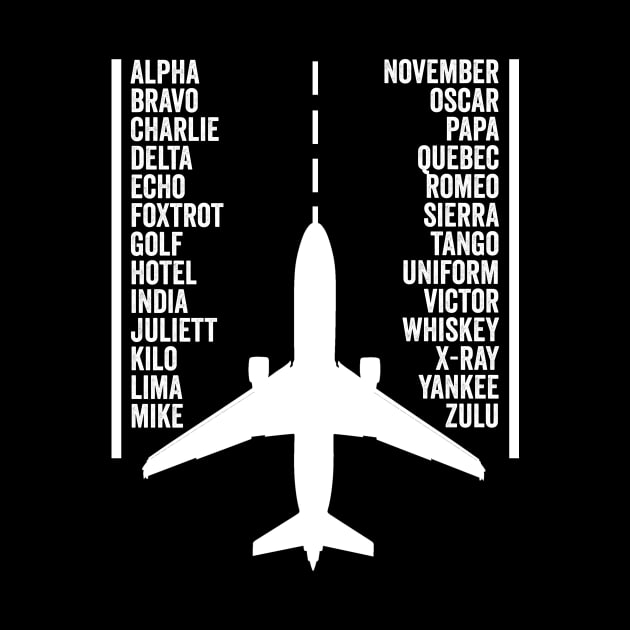 Phonetic Alphabet Pilot Funny Aviation Lover by Visual Vibes