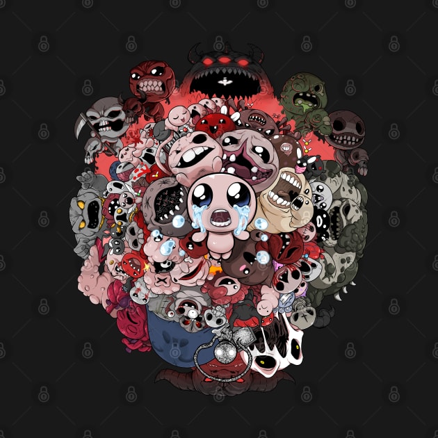 Binding of Isaac Color by Luisocscomics