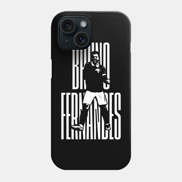 bruno fernandes Phone Case by CoconutSportsCo