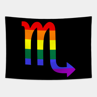 Scorpio LGBT Tapestry