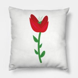 red rose Pillow