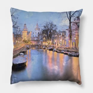 Winter Amsterdam Pillow