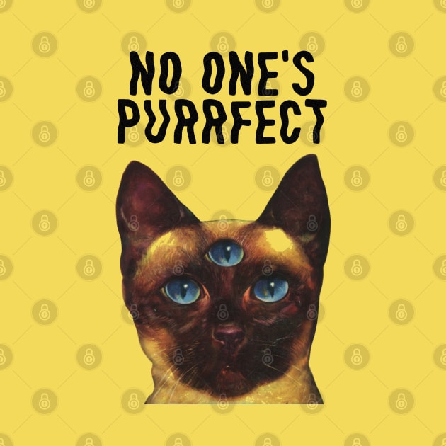 No One's Purrfect by Fiddlercrab