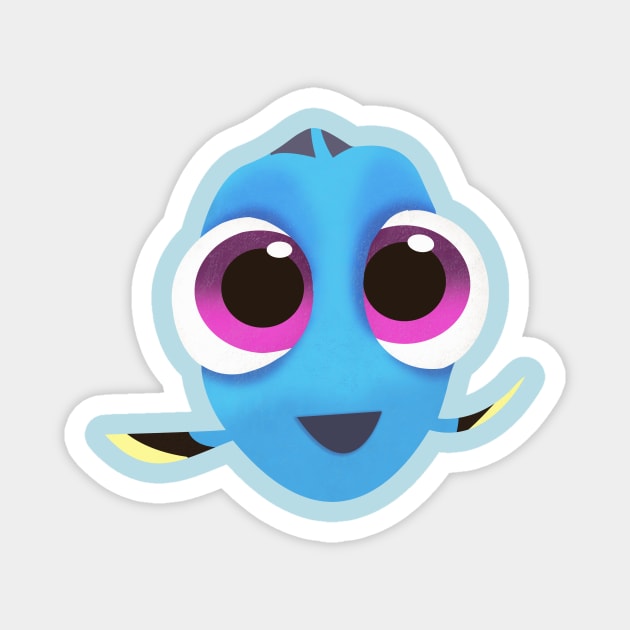 Finding Dory | Baby Dory Magnet by carolam