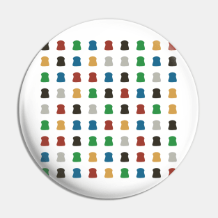 Coloured toast Pin