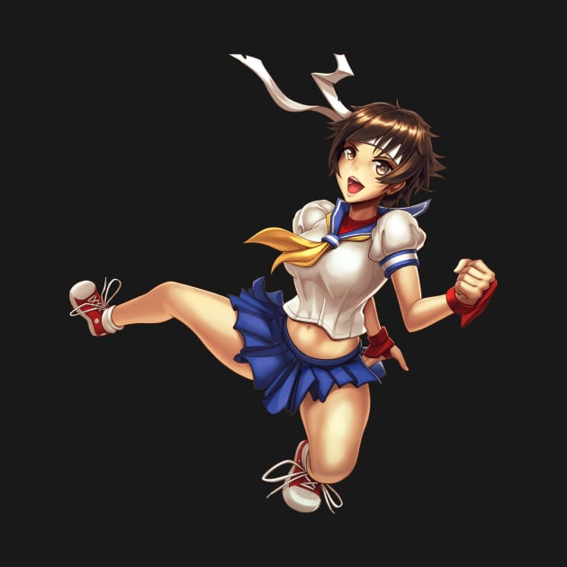 Sakura Kasugano by hybridmink