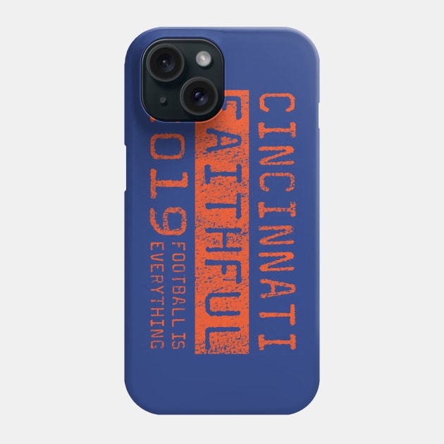 Football Is Everything - FC Cincinnati Faithful Phone Case by FOOTBALL IS EVERYTHING