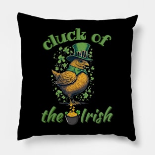 Cluck of the Irish Pillow