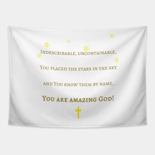 Christian Products - You Are Amazing God | Inspired by Chris Tomlin's Biblical lyrics Tapestry