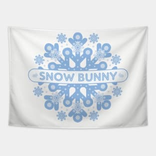 Snow Bunny Tapestry