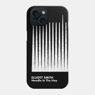 Needle In The Hay / Elliott Smith / Minimal Graphic Design Artwork Phone Case