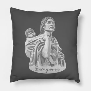 Sacagawea Portrait Pillow