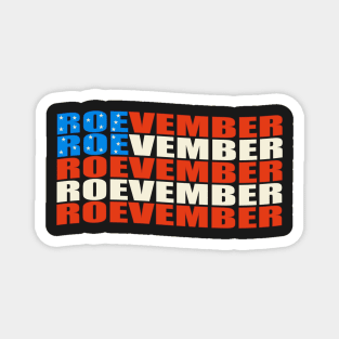 Roevember, Pro Choice Women's Rights, Election Day 2022 Magnet