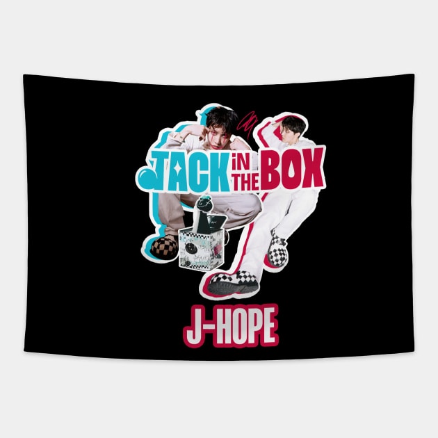 Jack In The Box J-Hope Tapestry by chelbi_mar